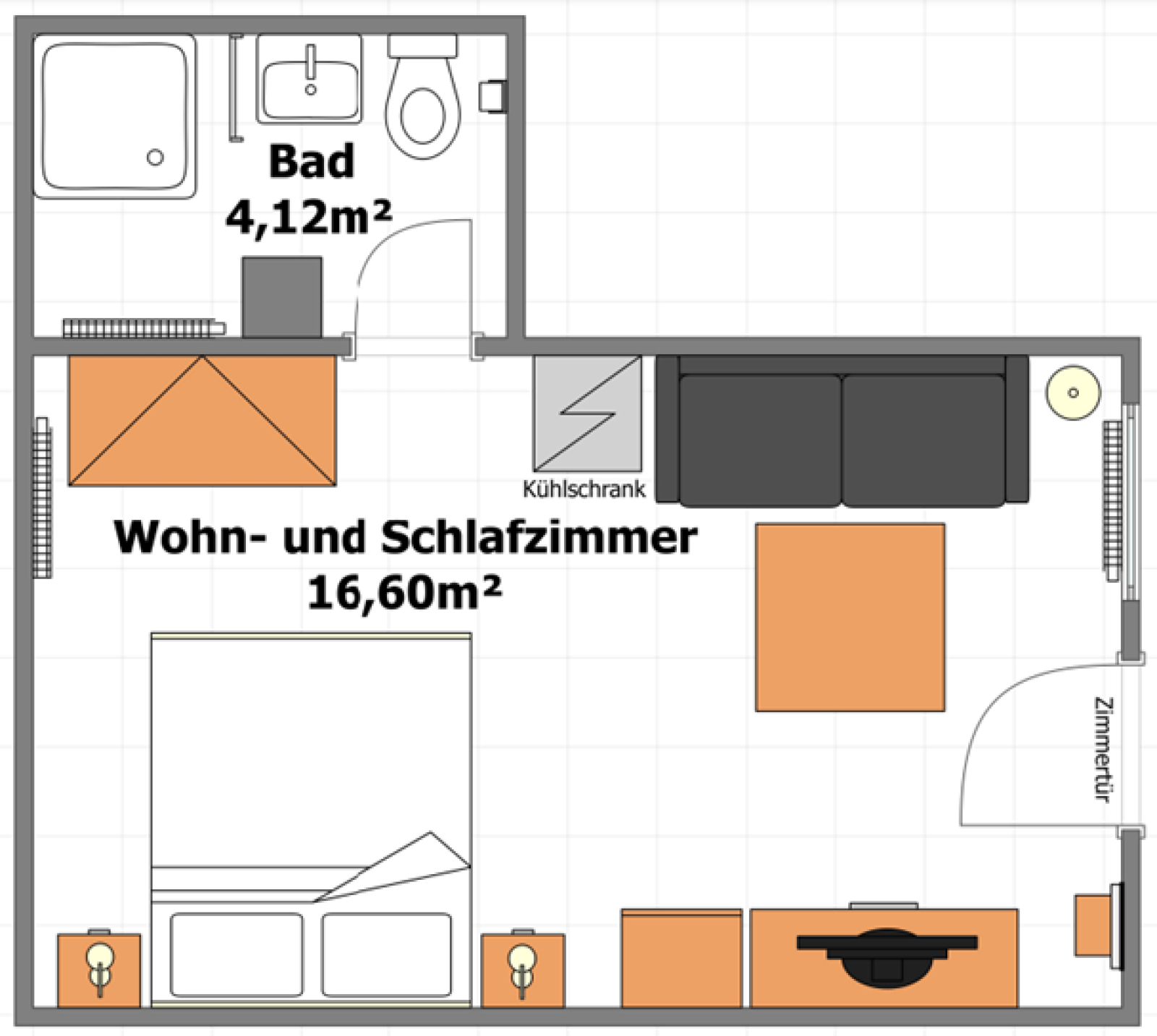 Raumaufteilung